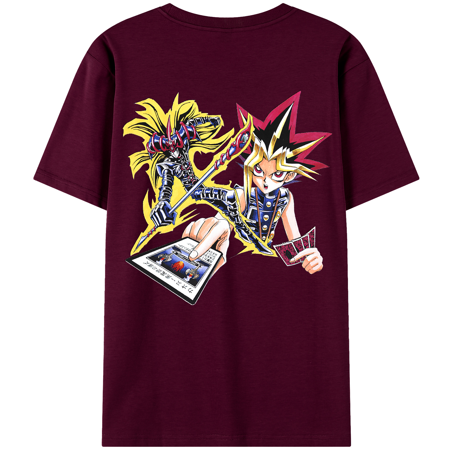 （画像用） 遊☆戯☆王 Yu-Gi-Oh! レディース半袖Tシャツ(バックプリント)